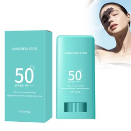 Pemarlis 20 g Sunscreen Stick Sun Cream SPF50+ PA++++ Face Hyaluronic Acid Sun Cream Refreshing Waterproof Sun Protection Stick Waterproof Sun Protection Pen Nourishes the Skin Sunblocker Stick (2)