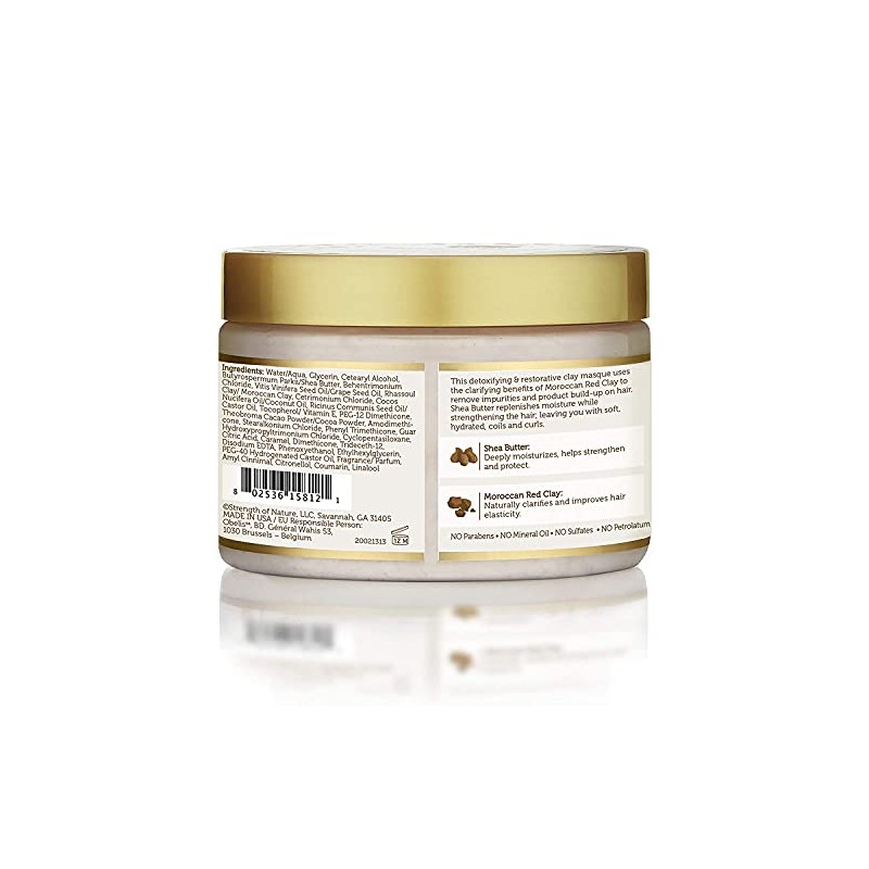 African Pride Moisture Milagro Marroquí arcilla y manteca de karité
