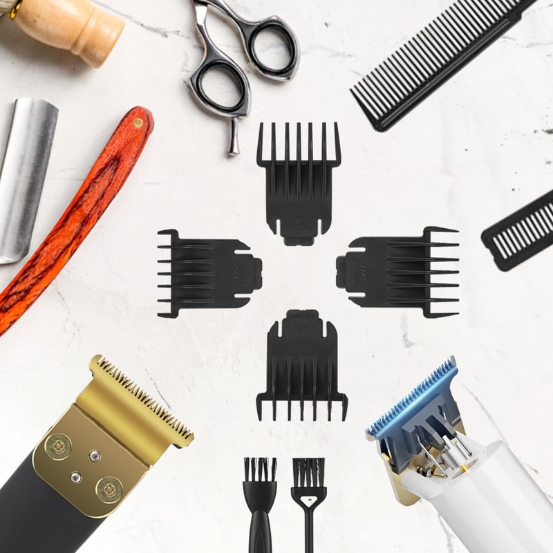 BESTBOMG Slide Combs Comb Guide Compatible with Haircut Accessories, Attachment