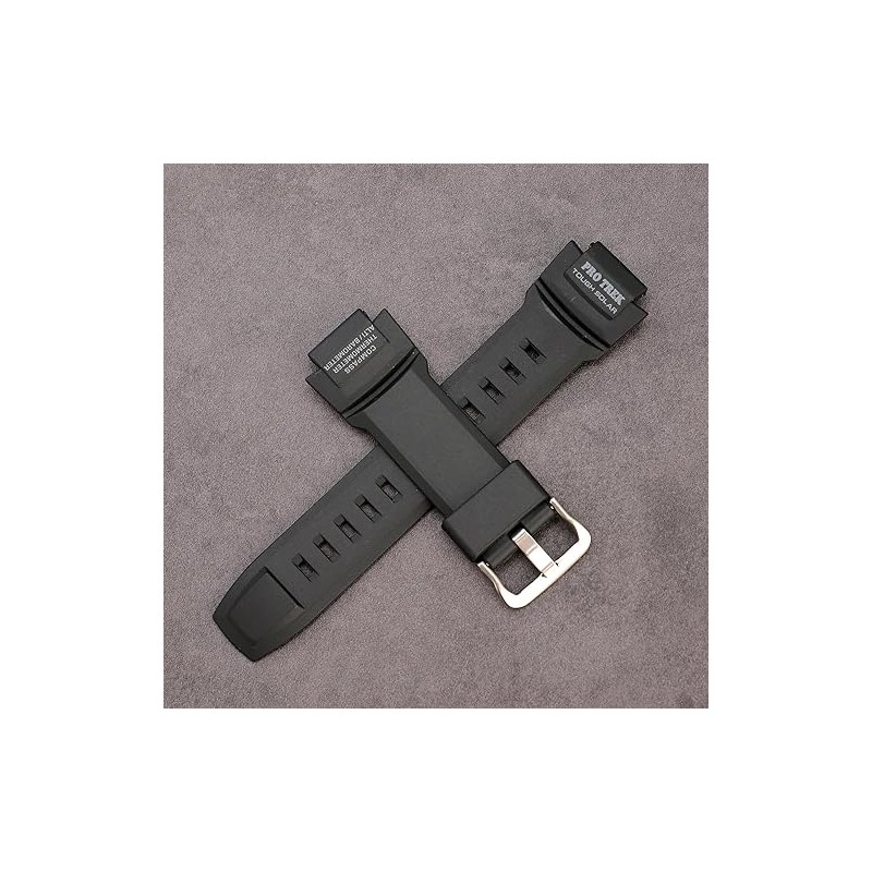 Resin Watch Band Replacement for Casio Protrek PRG-270 PRG-250 PRG-500
