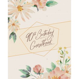 cute floral cover design birthday guest list planner: Birthday guest book planner size (8x10inch) 120 pages: planner