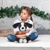 Niceween Stuffed Animals Border Collie Plush Toy 9.4-Inch Dog Stuffed