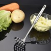 Namvo 2PCS,Stainless Steel Potato Ricer Masher for Potatoes with Firm