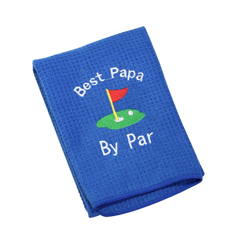 Dad Golf Towel Embroidered Golf Towel Gift Golf Father Gift