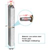 MOUNTAIN_ARK 4 Pack 7" Weld On Bullet Hinges with Grease
