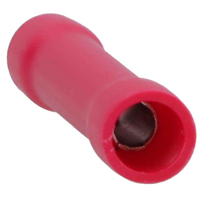 Insulated Straight Butt Connectors Electrical Crimps Terminals Red 200pc