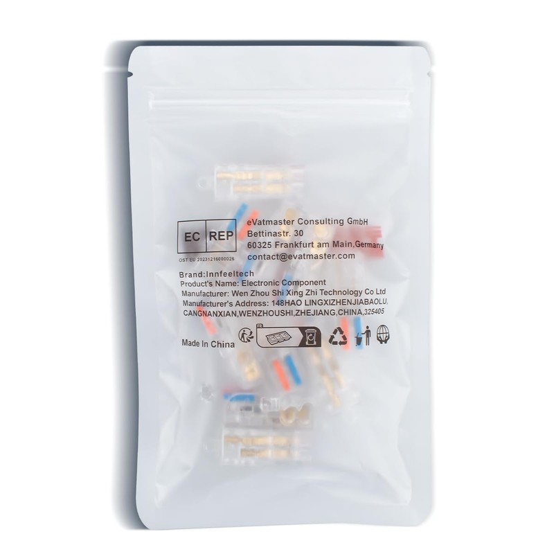 Innfeeltech Innfeeltech 10 Pcs Connecting Ternimal, 2 In 2 Out