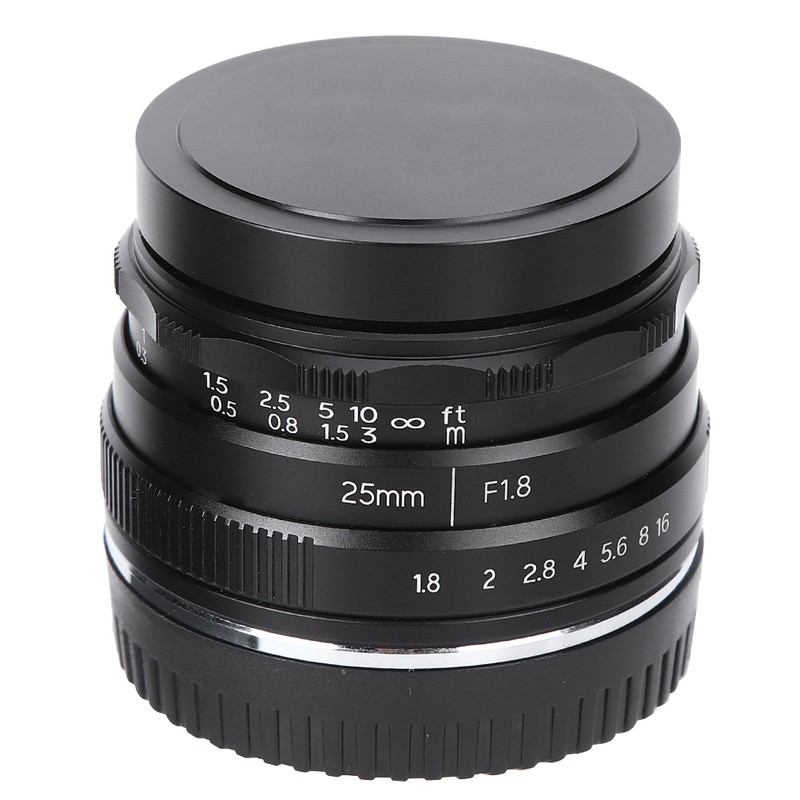NEWYI 25mm F1.8 M4/3 Mount Large Aperture Small Wideangle Portrait