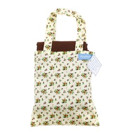 Ringelsuse Picnic Blanket Camping Blanket Brown Lily with Carry Bag 102 x 132 cm 100% Cotton Fair Trade