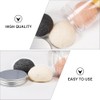 Esponjas Faciales Exfoliantes de Konjac 8 Piezas Mixtas (semicírculo Aloe