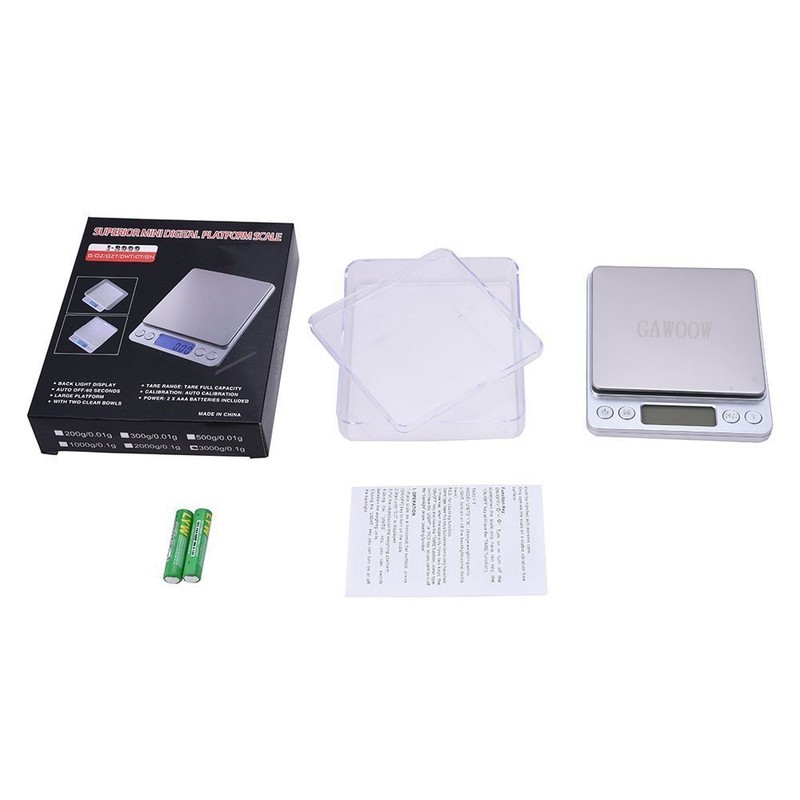 gawoow Digital Scale Kitchen Scale and Bench Scale Electronic Measuring