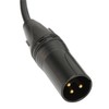 XLR Male to Dual XLR Female Cable Y Type Splitter