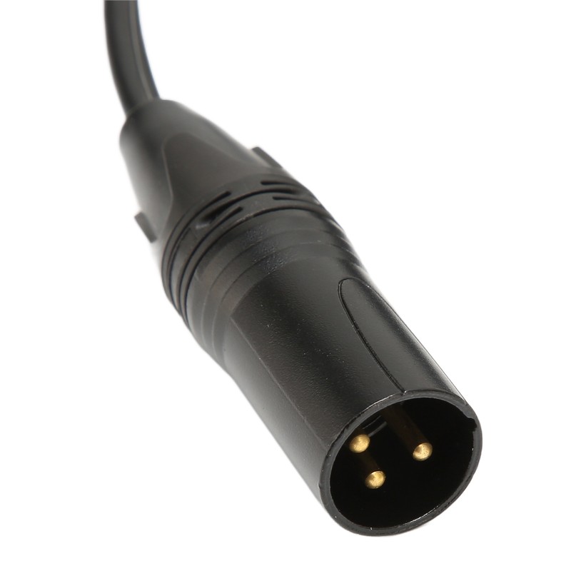 XLR Male to Dual XLR Female Cable Y Type Splitter
