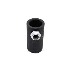 Steering Shaft Coupler 3/4"-36 Spline to 3/4" Round Smooth Steering Joints Compatible for Standard GM Vega