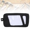 10in Black Surfboard Surfing Fin Storage Bag Durable Canvas Handbag