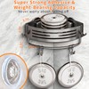 OKEJUNYE Corner Shower Caddy Suction Cup, Shower Shelves Organizer for