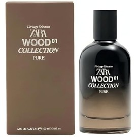 Zara Wood Collection 01 Pure Perfume for Unisex with Cedarwood Grapefruit Wood Powdery Iris Fresh Nature-Inspired Fragrance Eau de Parfum 100ml (3.38 fl. oz.)