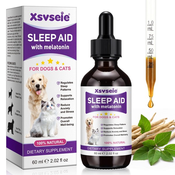 Melatonin for Dogs & Cats, Sleep Aid & Dog Anxiety