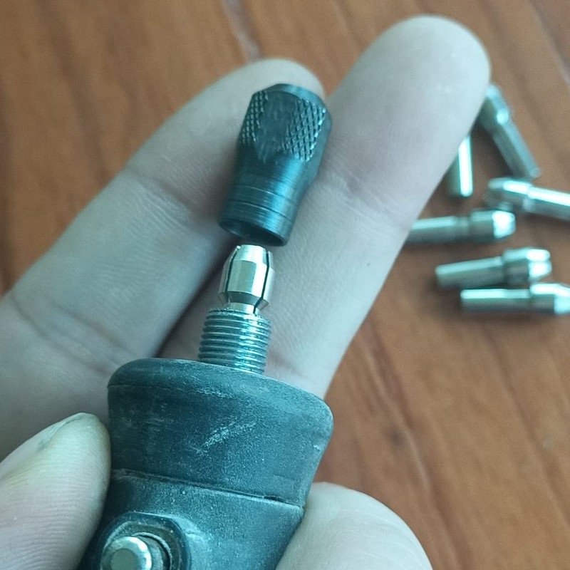 Luo ke 9Pcs Quickly Changed Rotary Collet Set Clamping Nut