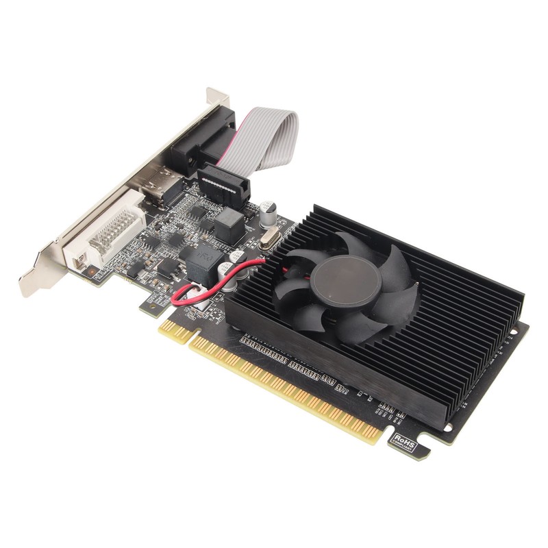 GT210 1G DDR3 Graphics Card with Cooling Fan 64 Bit