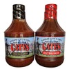 Gates Original and Gates Extra Hot Barbecue Sauce 40oz Bundle