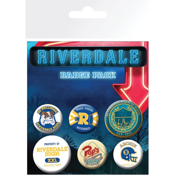 GB eye Riverdale Mix Badge Pack