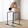 VEVOR Dip Bar, 31 to 35 Inch Height Adjustable, 440LBS