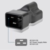 IEC320 C20 to Nema 5‑15 20R Power Adapter 20A C20