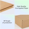 MEBRUDY 6x4x3 Inches Shipping Boxes Pack of 25, Small Corrugated