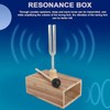 Tuning Fork, 512HZ Tuning Forks with Wooden Resonator Box &