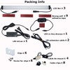 Litever Under Cabinet LED Light Bar Kits Plug in 3