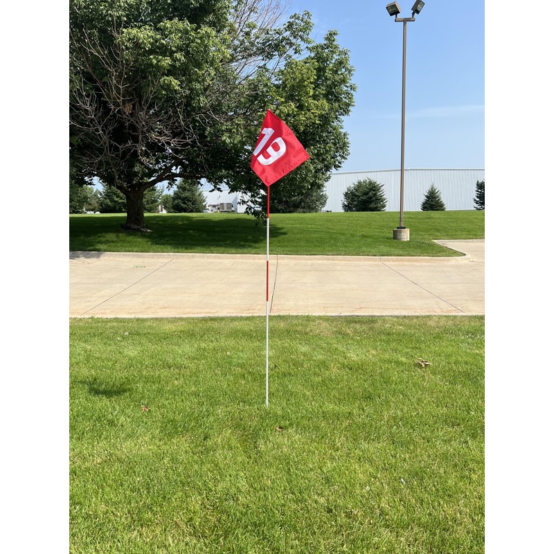 Regulation Flagstick, Cup, & Pin Set – Elevate Your Backyard