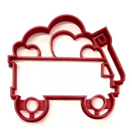 AJT VALENTINE HEARTS WAGON LOVE HOLIDAY SEASON COOKIE CUTTER USA PR4424