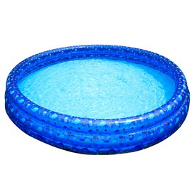 Swimline 60" Inflatable 3-Ring Kids Wading Pool