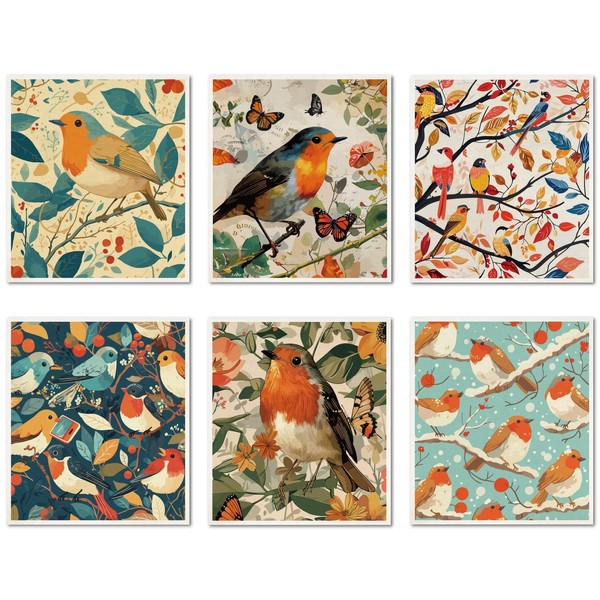 CREATCABIN 6Pcs Swedish Dishcloths for Kitchen Reusable Swedish Dish Towels