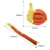 ZEFOXETO Dog Puzzle Toys Snuffle, Dog Snuffle Toy Snail- Interactive