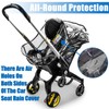 Car Seat Rain Cover,Food Grade EVA,Universal Baby Stroller Accessory for