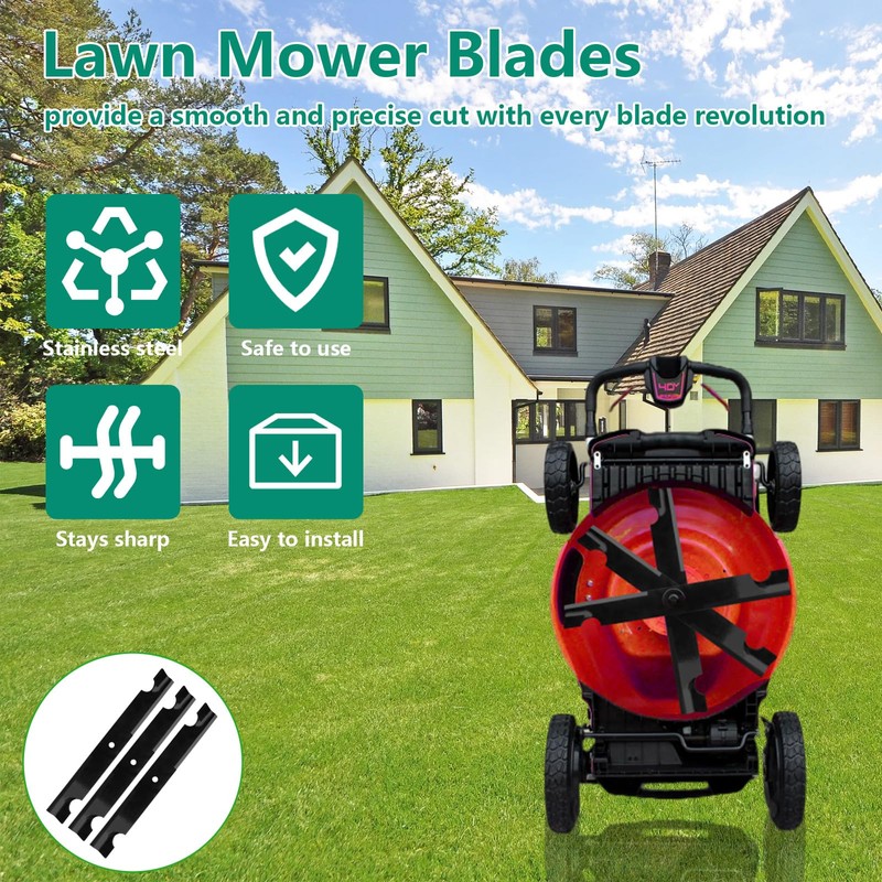 5101755S Lawn Mower Blades Replacement for Bobcat Mower Deck Blades