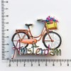 Amsterdam Holland Bicycle 3D Fridge Magnet Travel Souvenir Gift Collection
