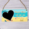 Days Until We Go on Holiday Countdown Plaque - MDF