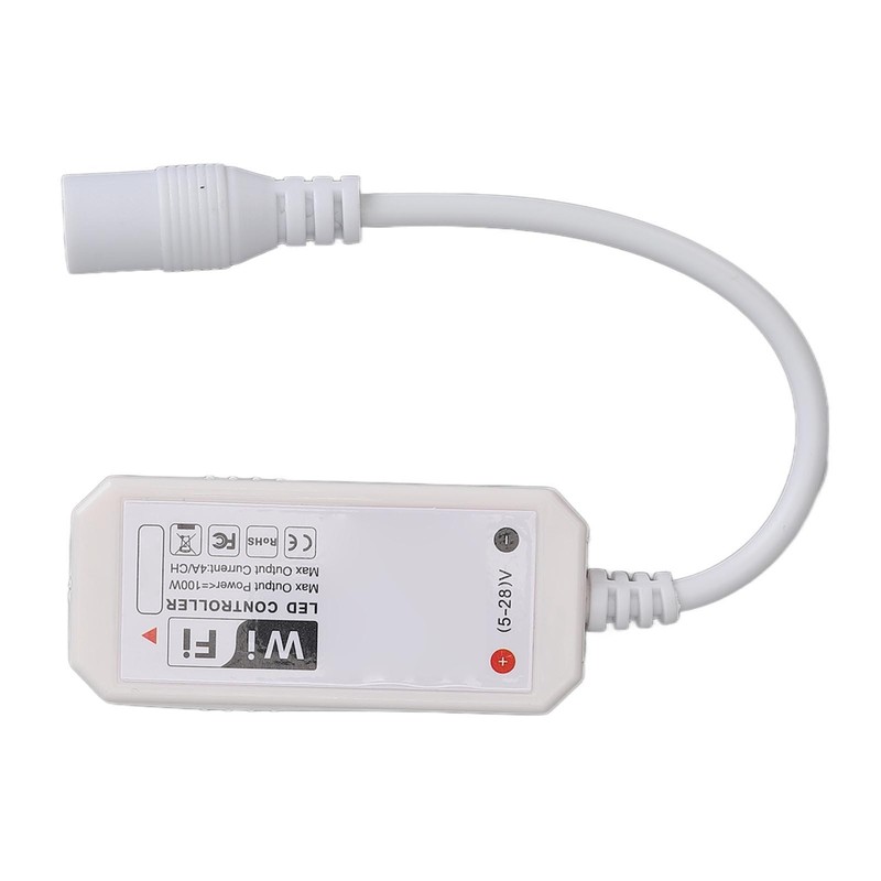 WiFi RGB Lights Controller Voice Command APP Easy Connection LED