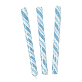Old Fashioned Candy Sticks, Individually Wrapped, Nostalgic Candy Canes, 80 Pieces (Light Blue)