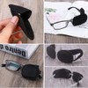 Y8HM 6 Pairs Non-Woven Fabric Eye Patches, Medium and Large