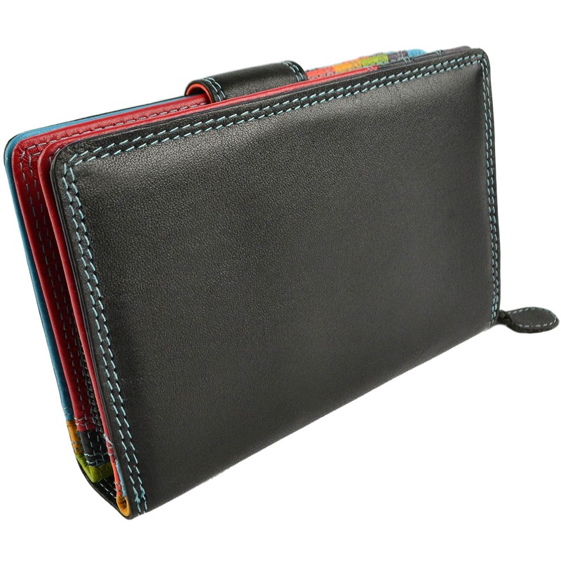 Golunski Ladies Tab Flap Over Leather Purse/Wallet Graffiti Change Gift