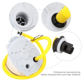 Foot Pump, Portable Foot Air Pump Boat Inflatable Pump Compact Plastic Fishing Inflatable Boat Rubber Dinghy Kayak