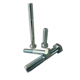 Sechskantschraube DIN 931 8.8 M 12 x 260 mm Stahl verzinkt