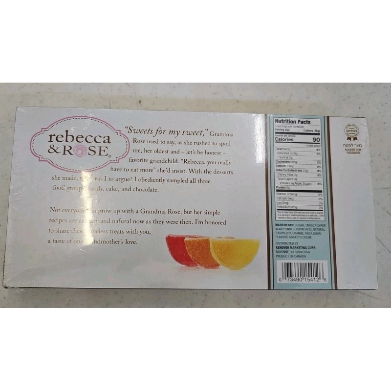 Rebecca & Rose Fruit Slices 6 oz (Pack Of 12)