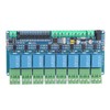 Relay Module 8 Channel Optocoupler Isolated Input Output Board Control