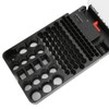 Multi Functional 104 Grids 3 Lights Battery Storage Case Organizer