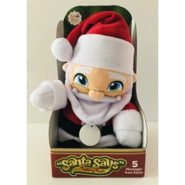Elf on the Shelf Santa Says Classic Christmas Cuddly Talking Plush 5 Messages